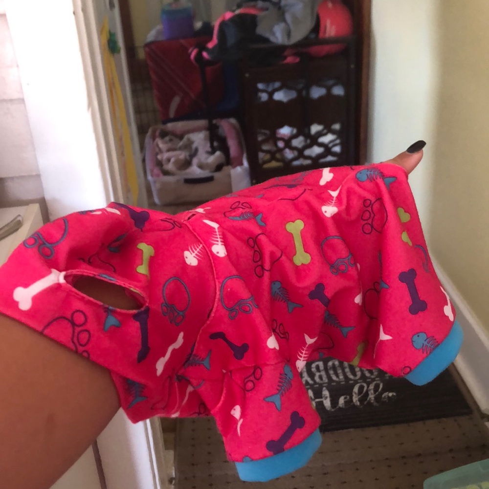 Dog outfit for plush dog